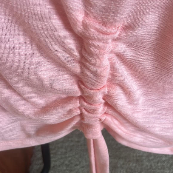 Inc shirt sleeve peach color shirt - Picture 3 of 4